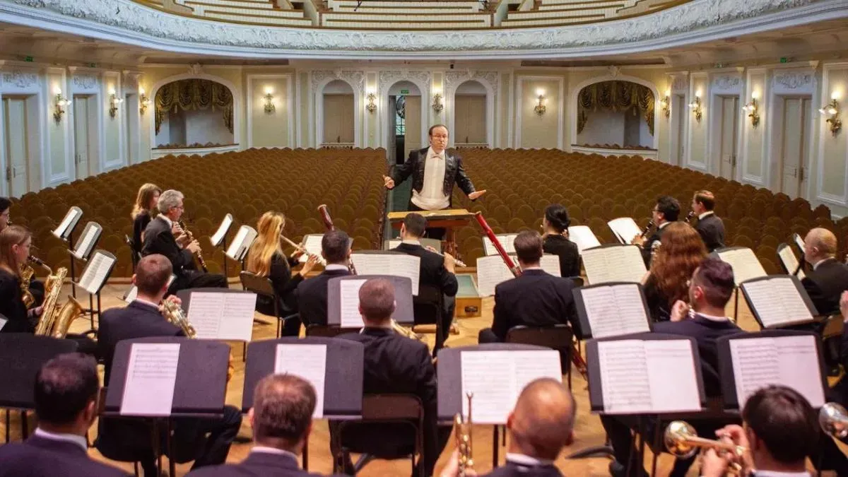 Афиша трансляции Концерт Государственного духового оркестра России