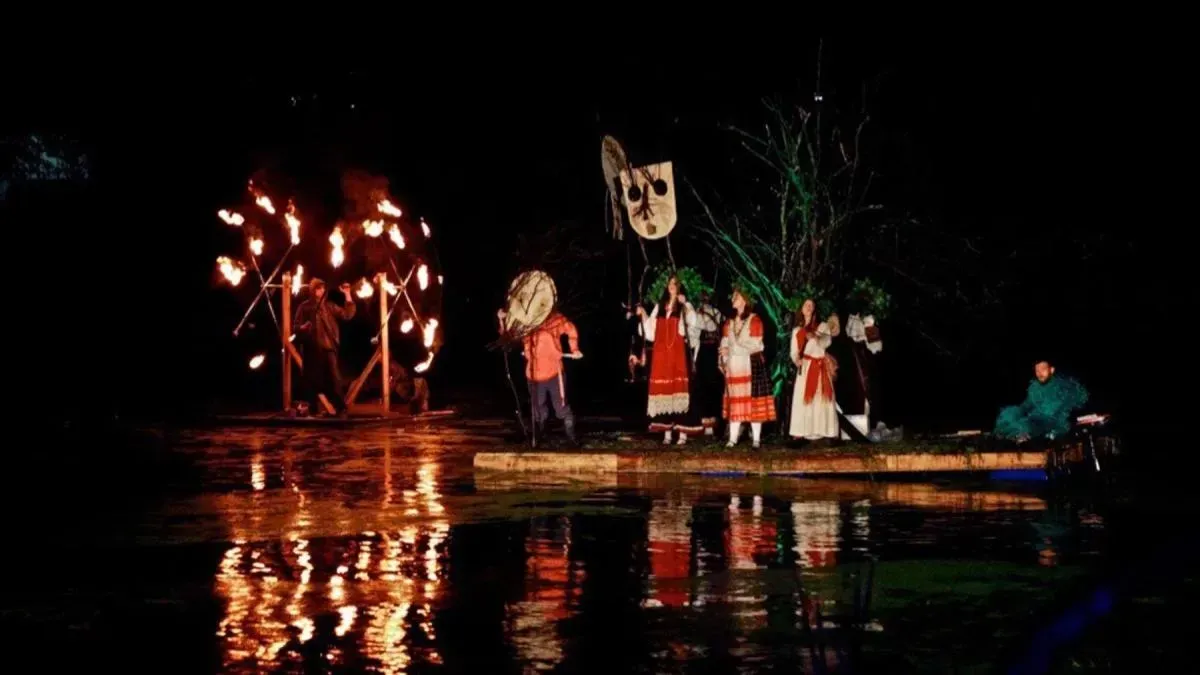 Афиша трансляции Спектакль на воде по мотивам сказок Пушкина