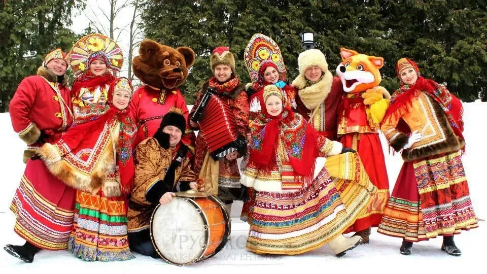 Афиша трансляции Представление фольклорного ансамбля "Переполох"