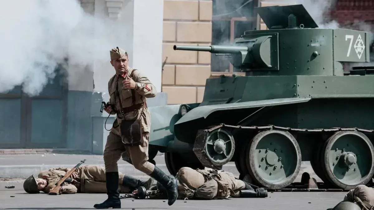 Афиша трансляции Реконструкция Битвы за Москву в кинопарке "Москино"