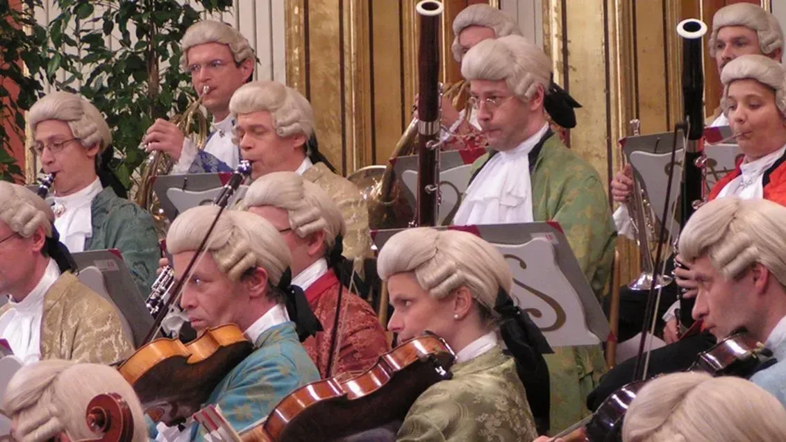 Афиша трансляции Исполнение Моцарта на старинных инструментах