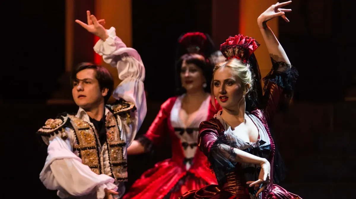 Афиша трансляции "Дон Кихот" на сцене "Новой оперы"