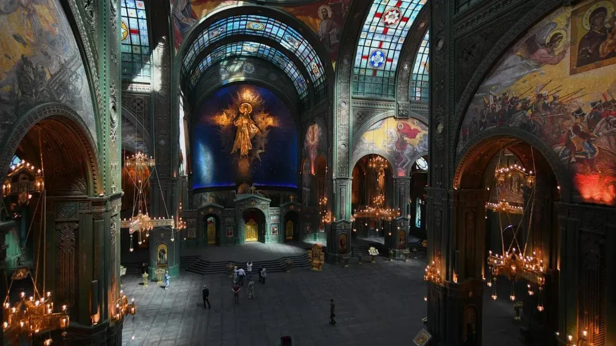 Афиша трансляции Икону войск РХБ передали в Главный храм Вооруженных сил РФ