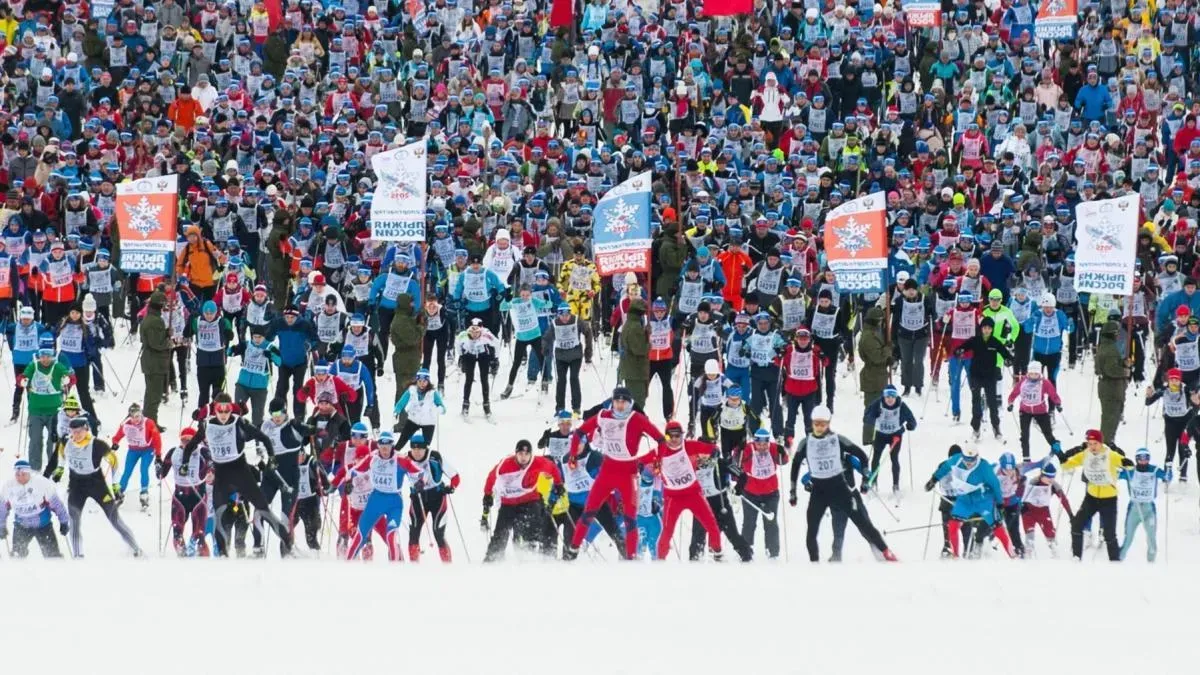 Афиша трансляции Всероссийская лыжная гонка "Лыжня России – 2022"