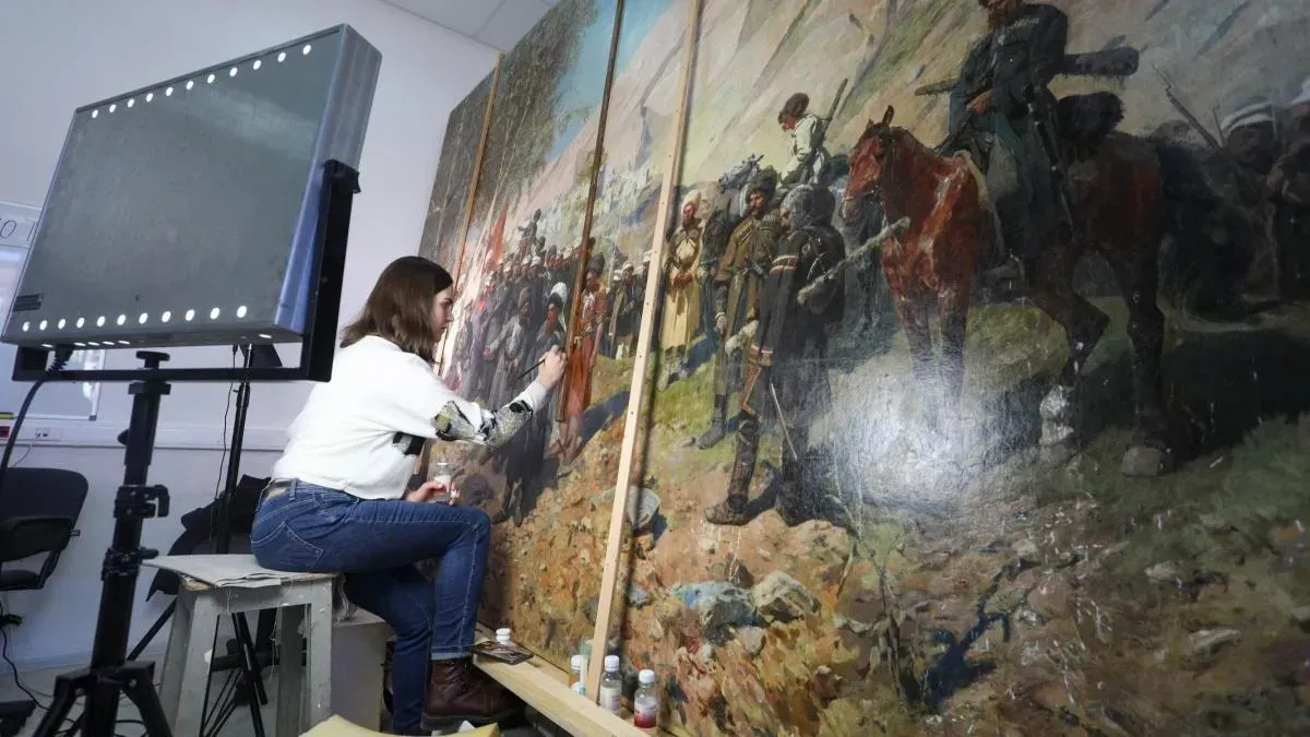 Афиша трансляции Как реставраторы восстанавливают произведения искусства