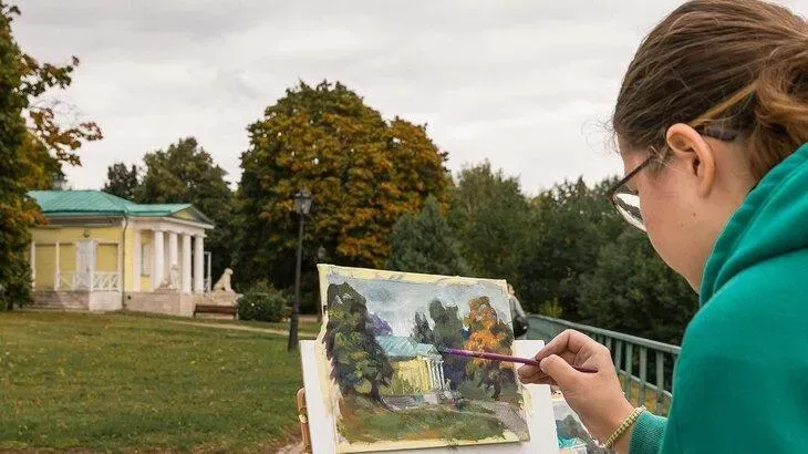 Афиша трансляции Cамый массовый пленэр Москвы