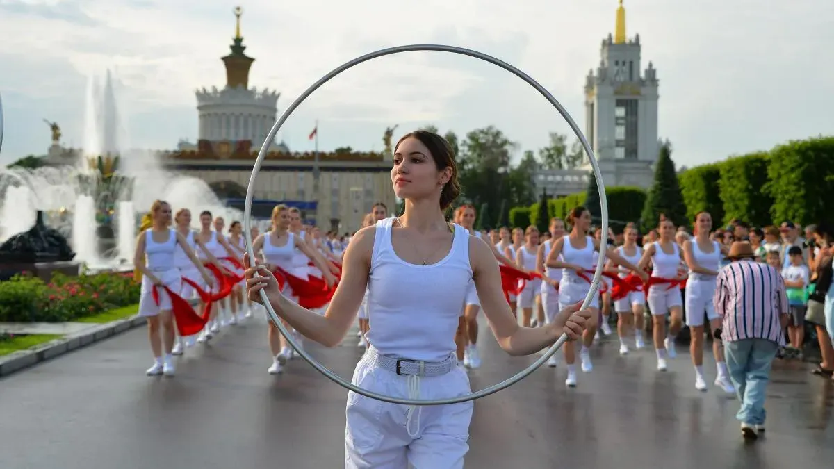 Афиша трансляции Парад физкультурников на ВДНХ