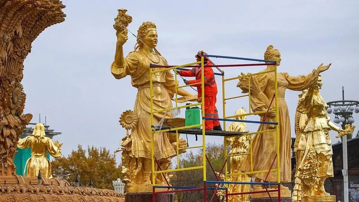 Афиша трансляции Консервация фонтана "Дружба народов" на ВДНХ