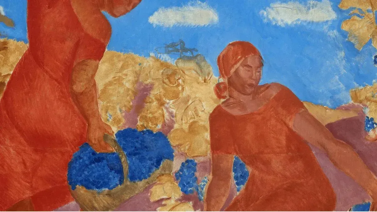 Афиша трансляции Экскурсия по выставке "#ПетровВодкинЛомакина. Стихия Крым"