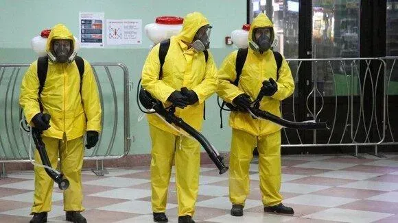 Афиша трансляции Как проходит дезинфекция Киевского вокзала