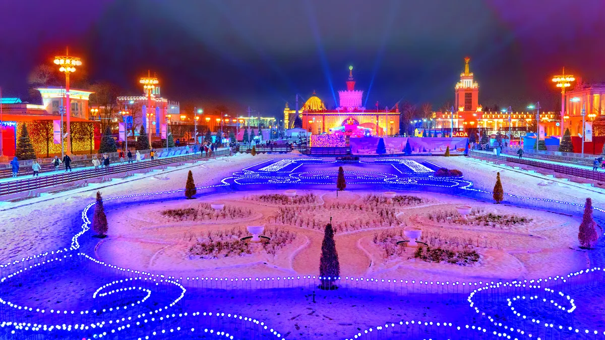 Афиша трансляции Торжественное открытие катка на ВДНХ