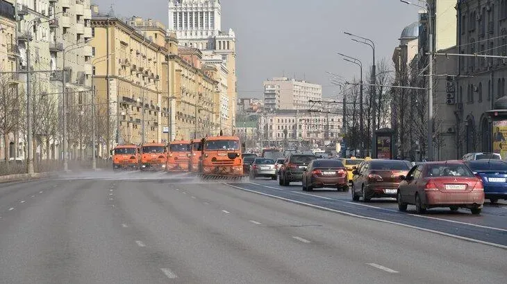 Афиша трансляции Промывка дорог и тротуаров после зимы