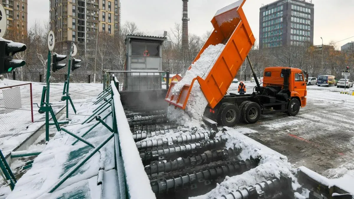 Афиша трансляции Как утилизируется собранный коммунальными службами снег