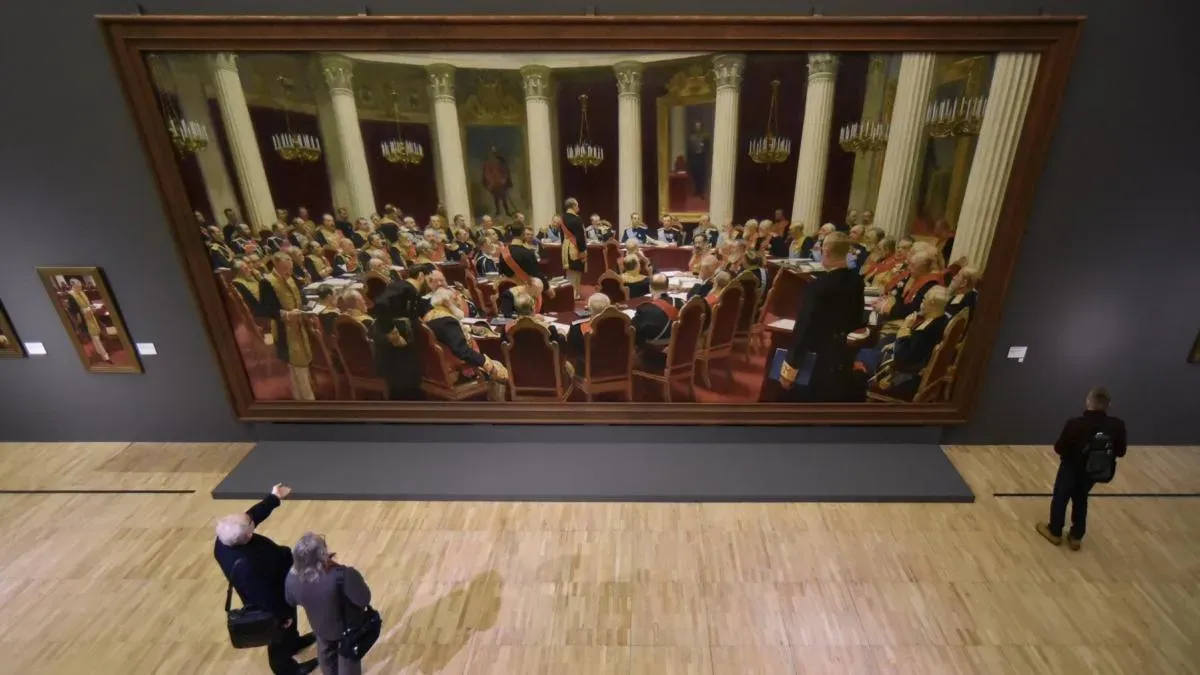 Афиша трансляции Экскурсия по выставке Ильи Репина в Третьяковке