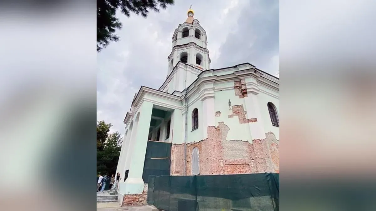 Афиша трансляции Как проходит реставрация храма святителя Николая Чудотворца