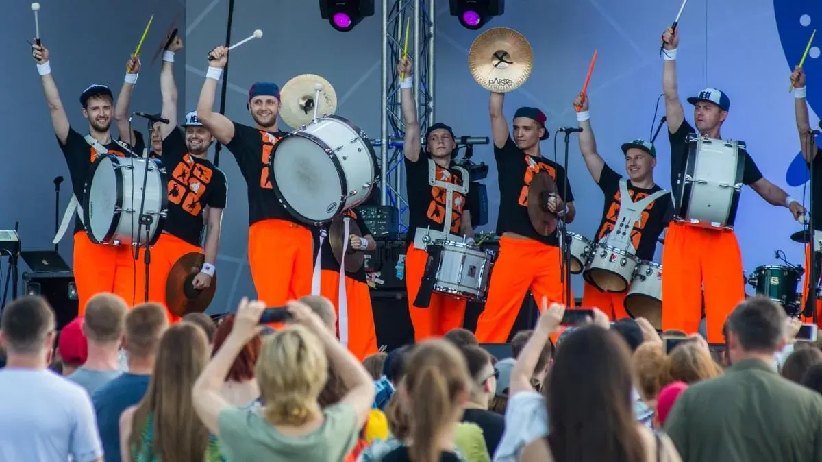 Афиша трансляции Барабанное шоу на Большом фестивале школ искусств