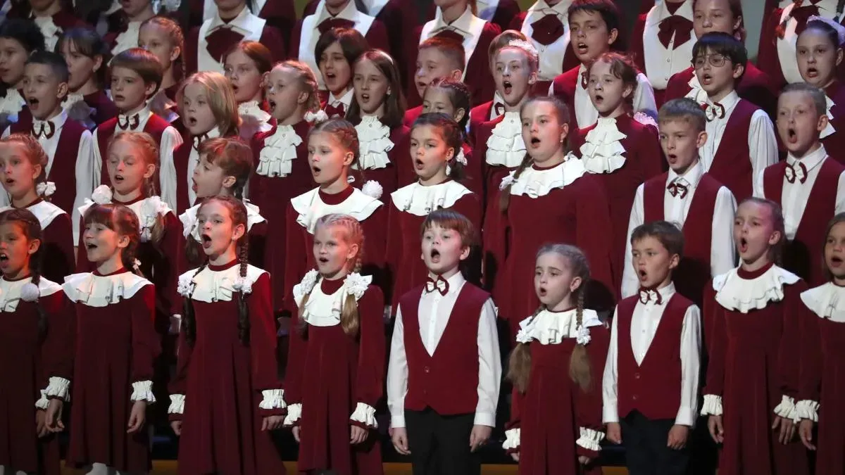 Афиша трансляции Выступление Большого детского хора имени Попова