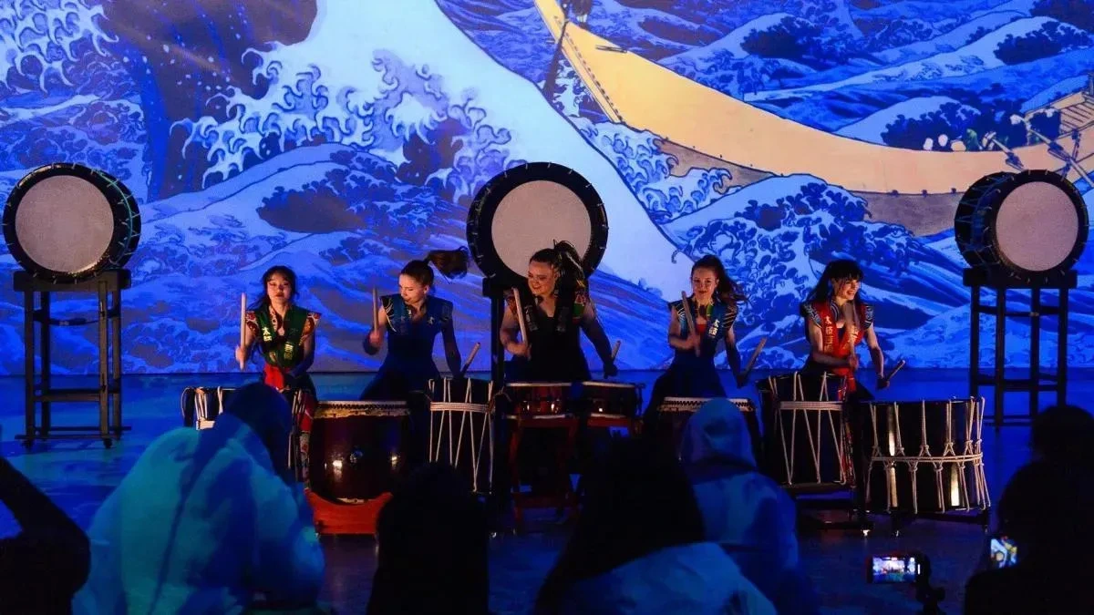 Афиша трансляции Шоу японских барабанщиков Taiko in-Spiration