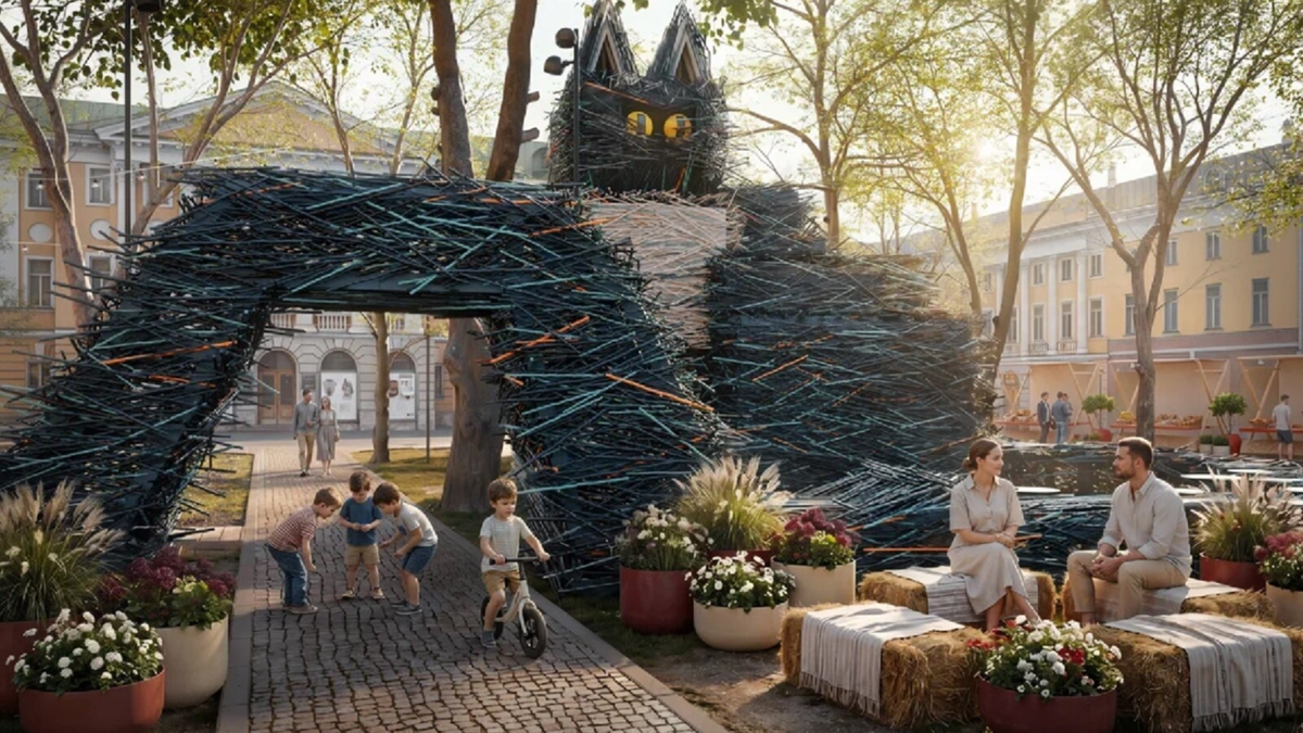 Афиша трансляции Открытие городского фестиваля искусств "Русский КоТ"