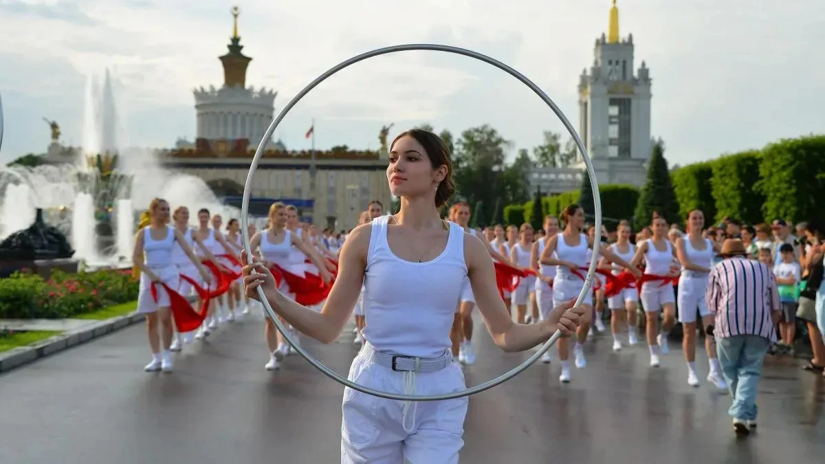 Афиша трансляции Парад физкультурников на ВДНХ