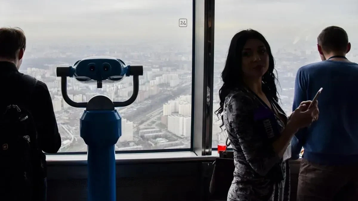 Афиша трансляции Экскурсия на смотровую площадку Останкинской телебашни