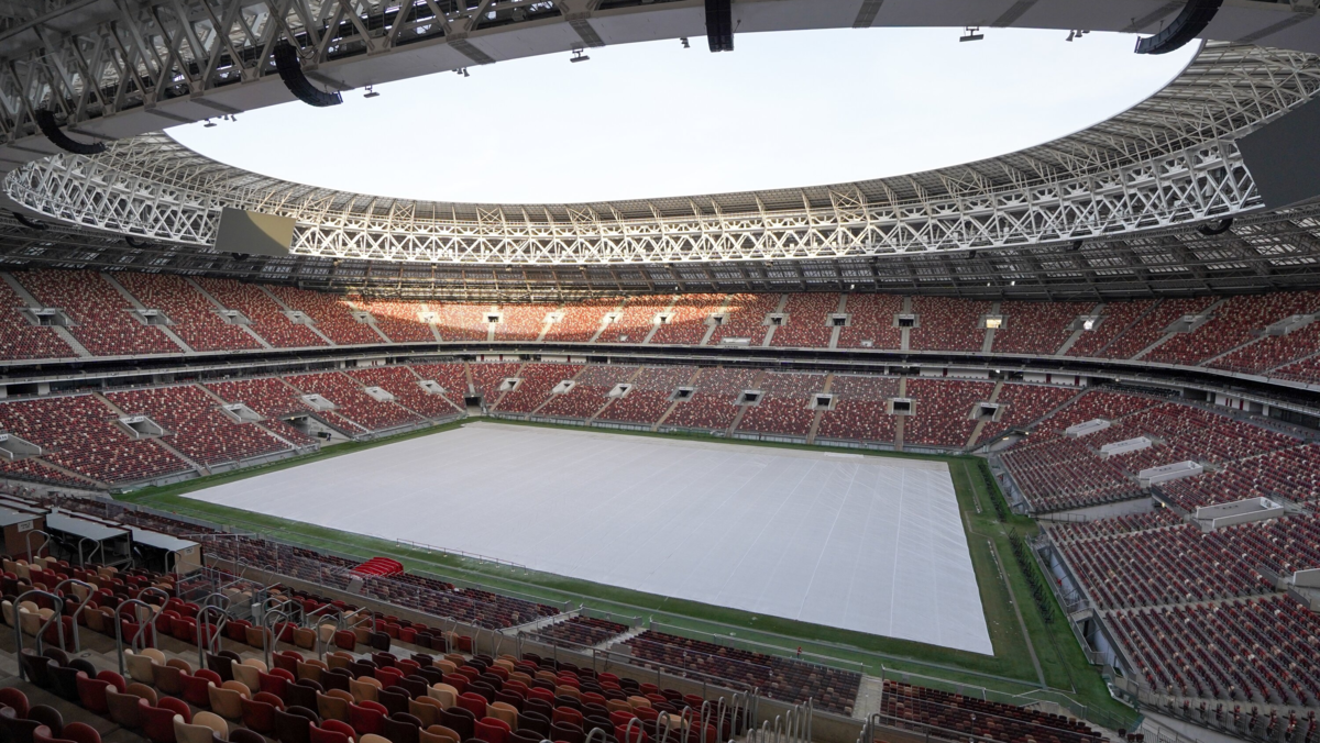 Афиша трансляции Эксклюзивная экскурсия по стадиону "Лужники"