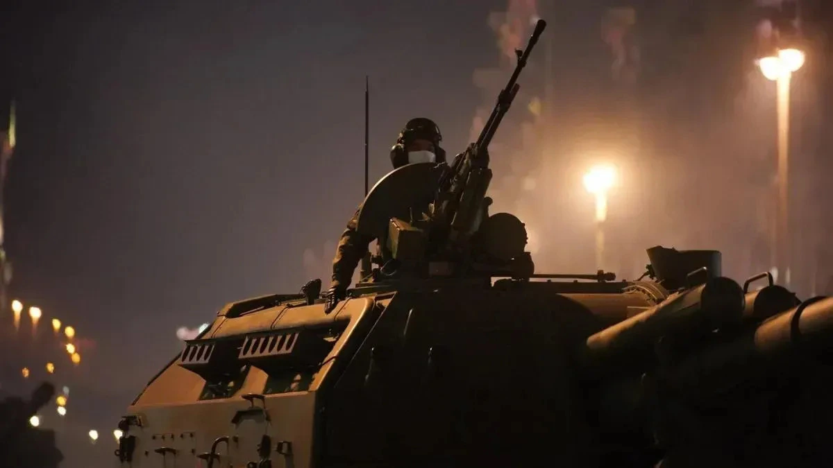 Афиша трансляции Перемещение военной техники к параду Победы