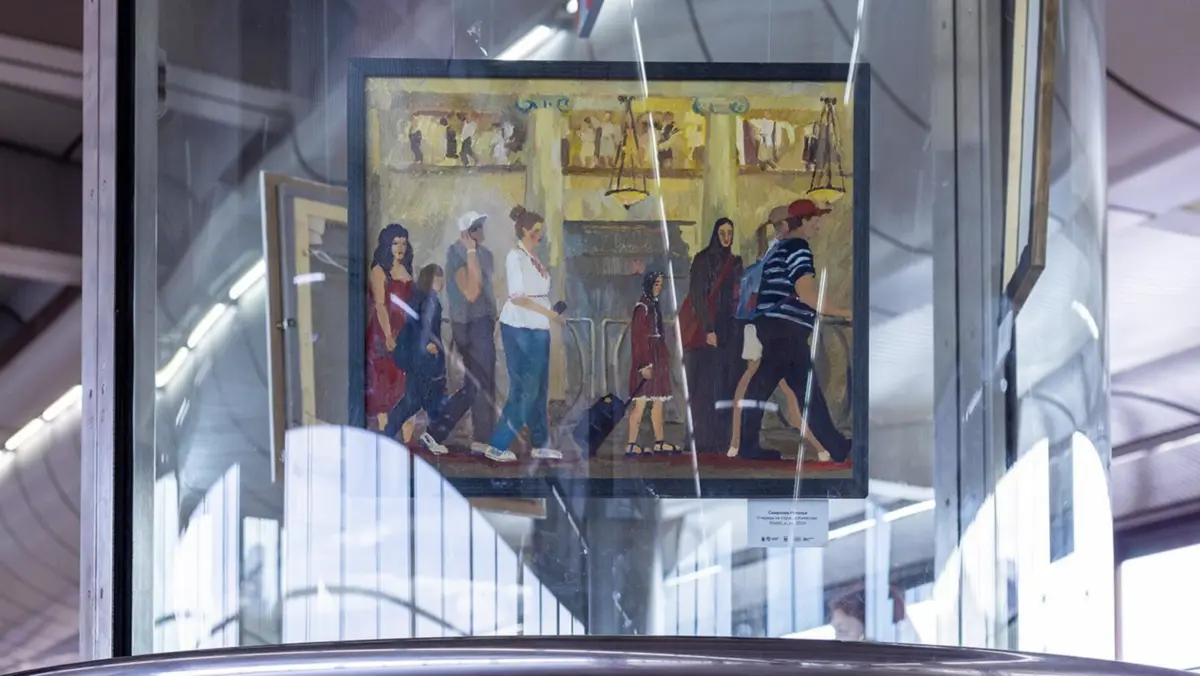 Афиша трансляции Выставка проекта "Искусство в метро"