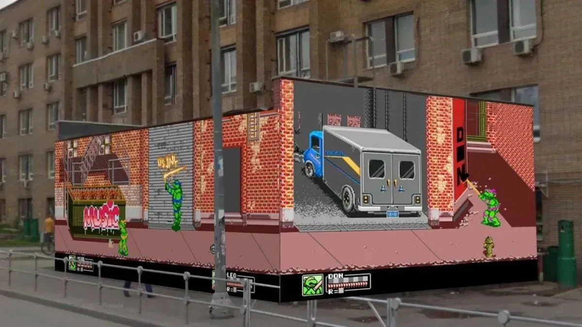 Афиша трансляции Как уличные художники создают мурал в Перове