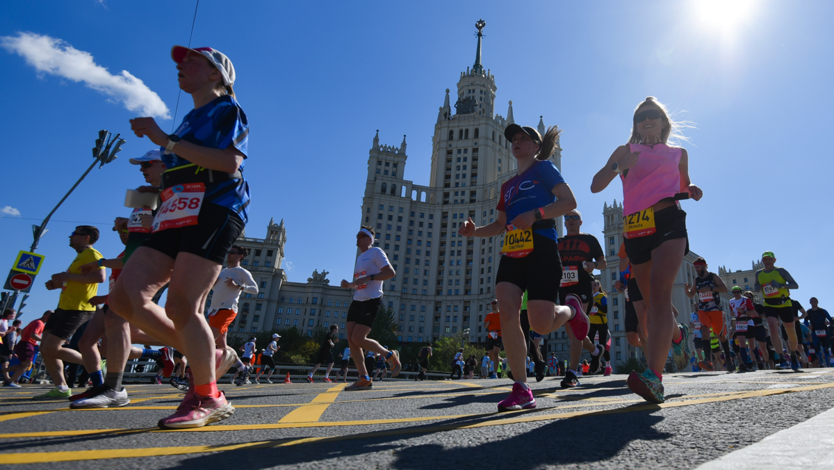 Афиша трансляции Московский полумарафон