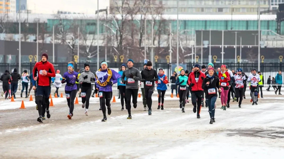 Афиша трансляции Забег в рамках зимнего Дня московского спорта