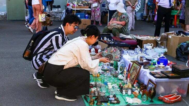 Афиша трансляции Обзор летнего блошиного рынка "Мосвинтаж"