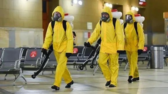 Афиша трансляции Как проходит дезинфекция Казанского вокзала