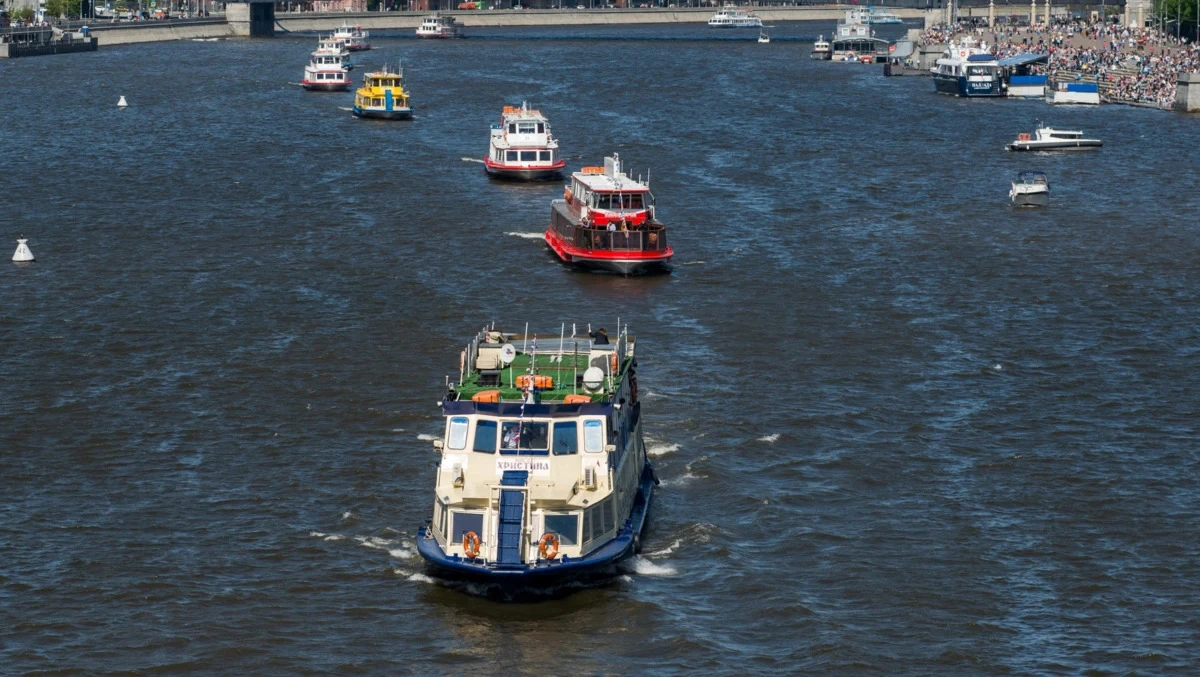 Афиша трансляции Открытие пассажирской навигации на Москве-реке