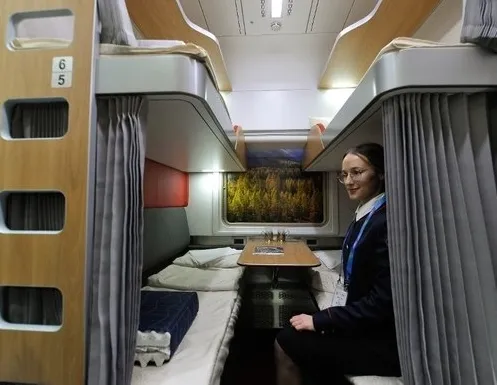 Афиша трансляции Экскурсия по плацкартному вагону нового поколения