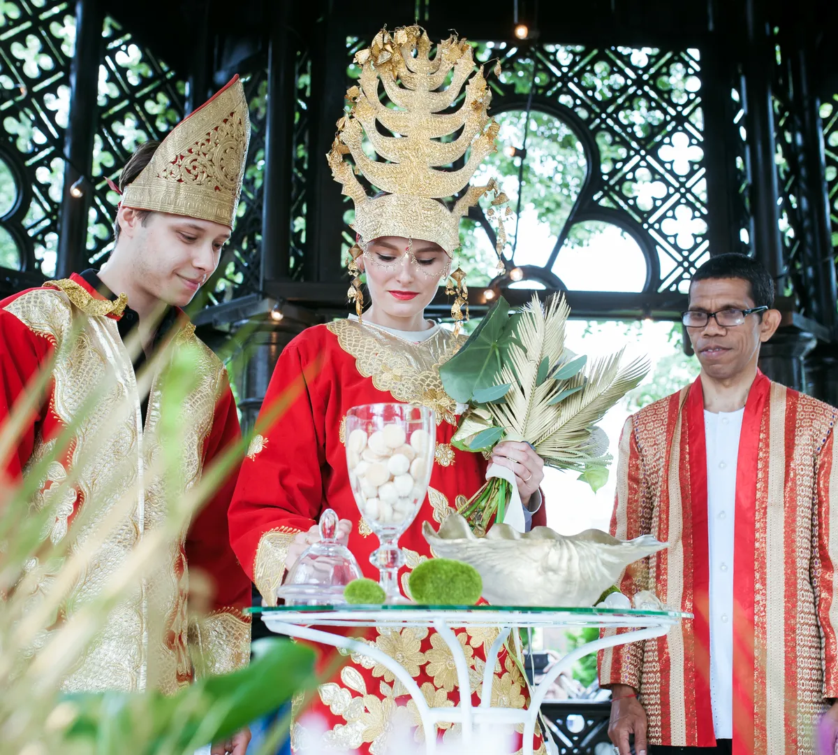 Афиша трансляции Свадьба в индонезийском стиле в саду "Эрмитаж"