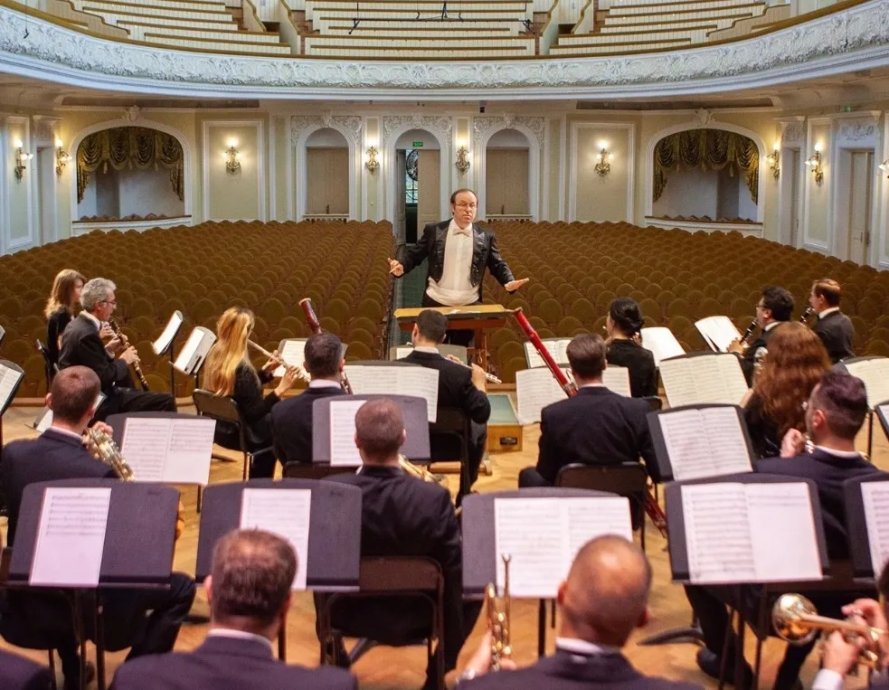 Афиша трансляции Концерт Государственного духового оркестра России