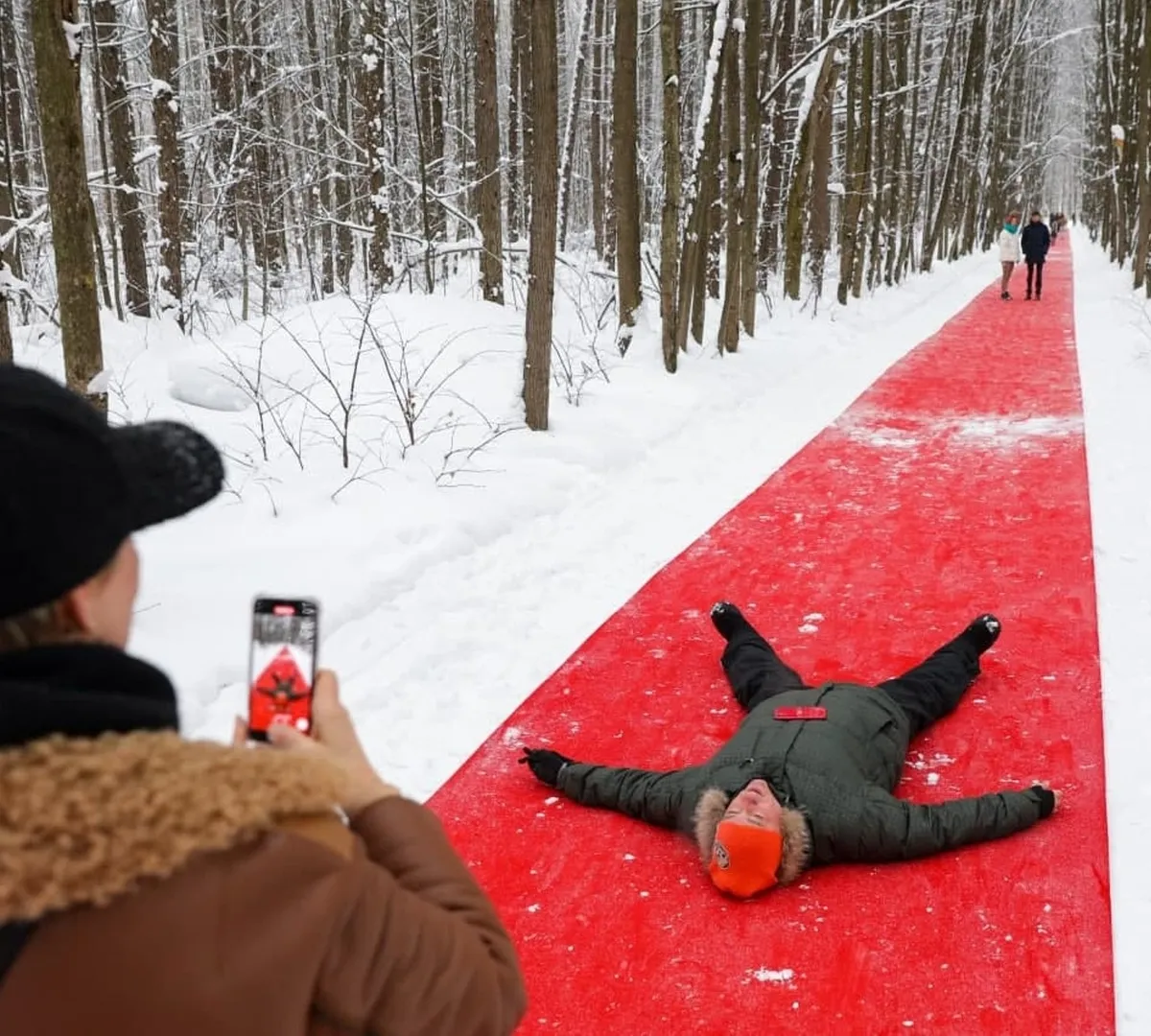Афиша трансляции Экскурсия по выставке "Белый лес" в парке Малевича