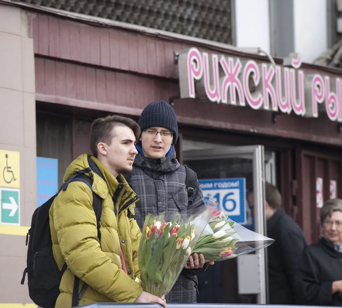 Афиша трансляции Работа Рижского рынка накануне 8 Марта