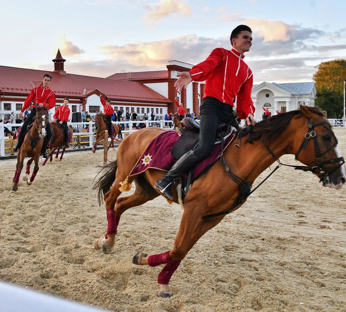 Афиша трансляции Выступление Кремлевской школы верховой езды на ВДНХ