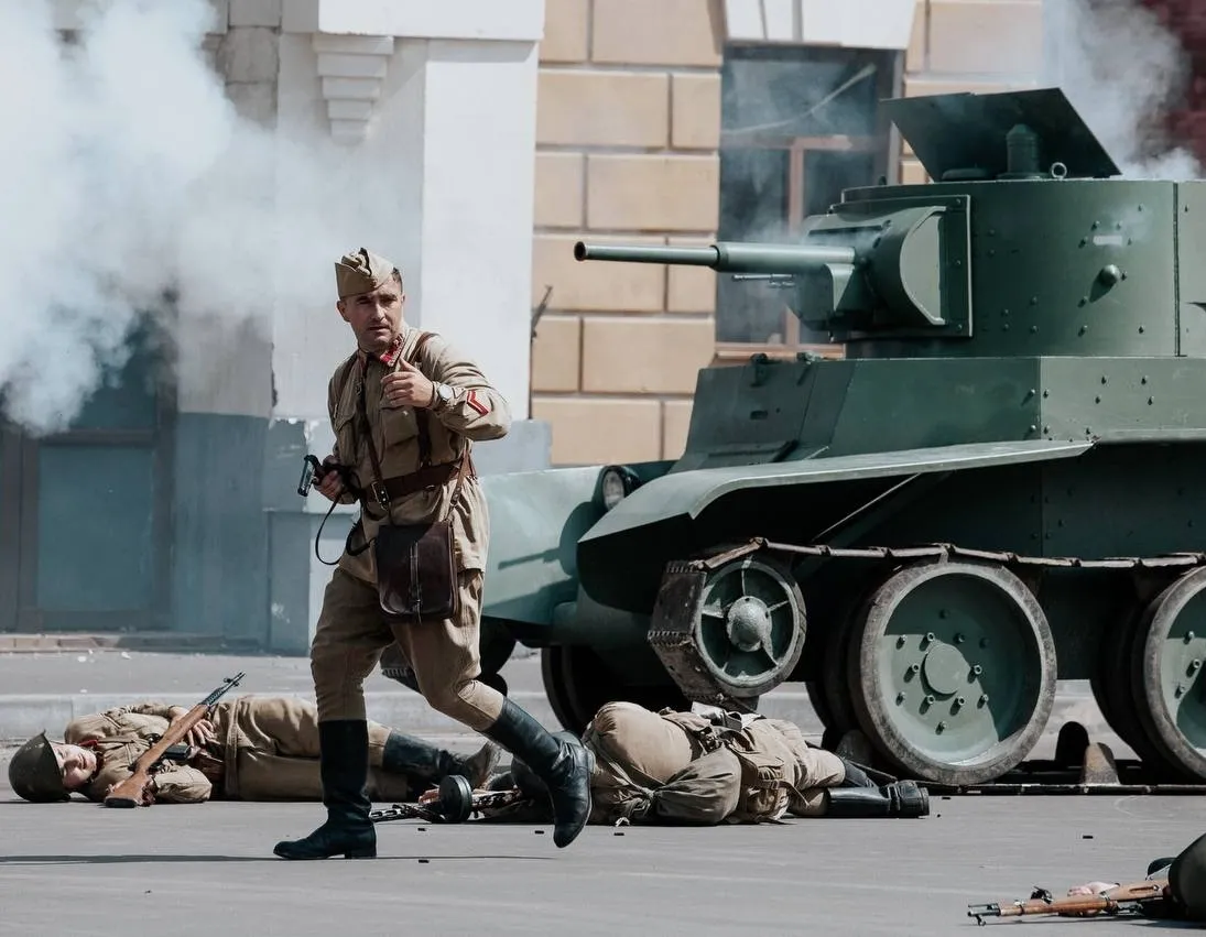 Афиша трансляции Реконструкция Битвы за Москву в кинопарке "Москино"