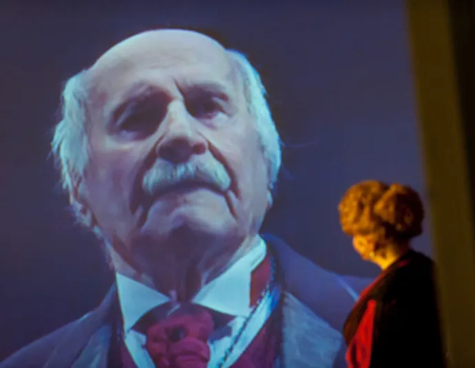 Афиша трансляции Последний спектакль Владимира Зельдина