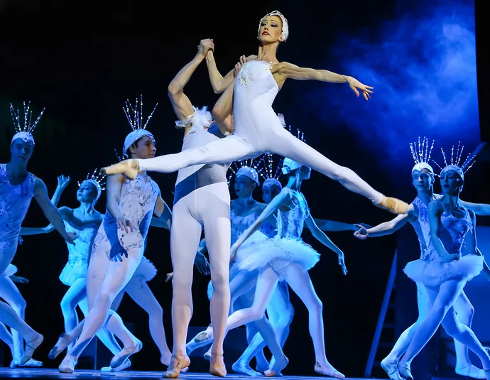 Афиша трансляции Ледовое шоу "Лебединое озеро" на площади Революции