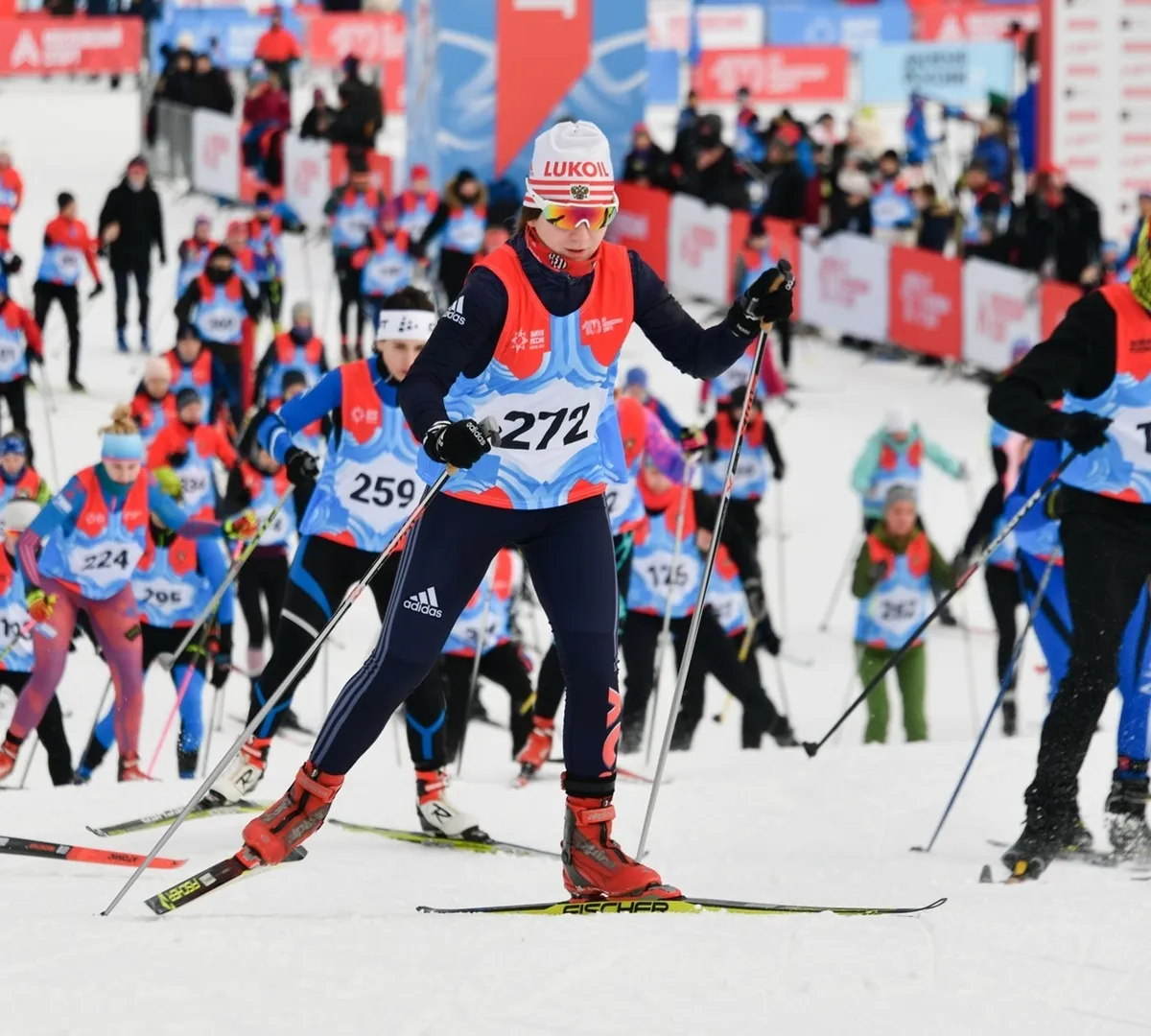 Афиша трансляции Гонка  "Лыжня России"