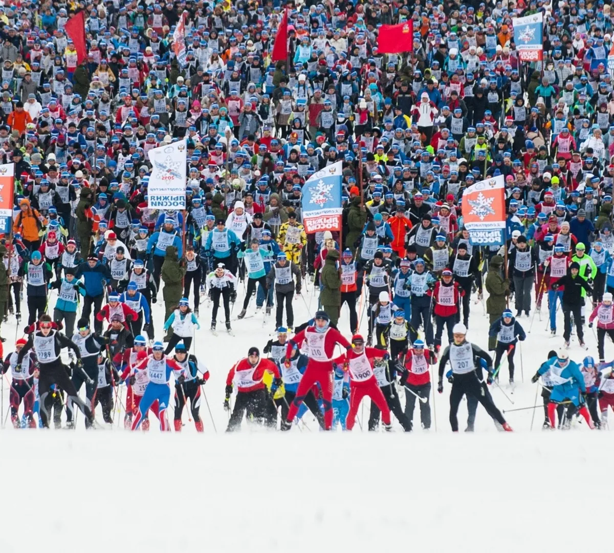 Афиша трансляции Всероссийская лыжная гонка "Лыжня России – 2022"