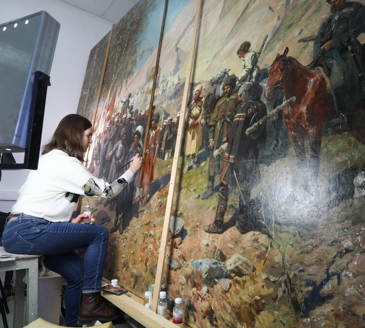 Афиша трансляции Как реставраторы восстанавливают произведения искусства