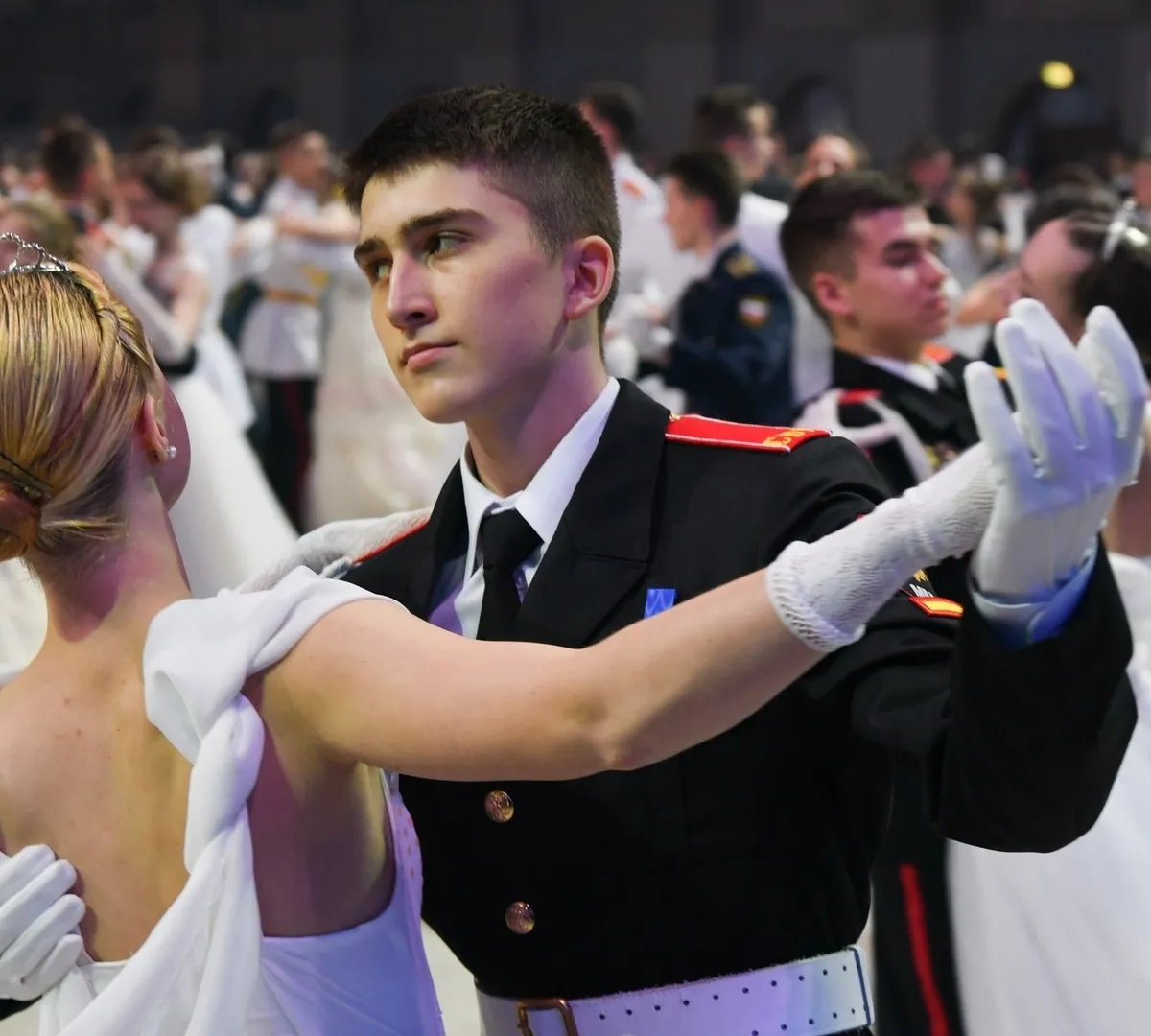 Афиша трансляции Большой кадетский бал в Музее Победы