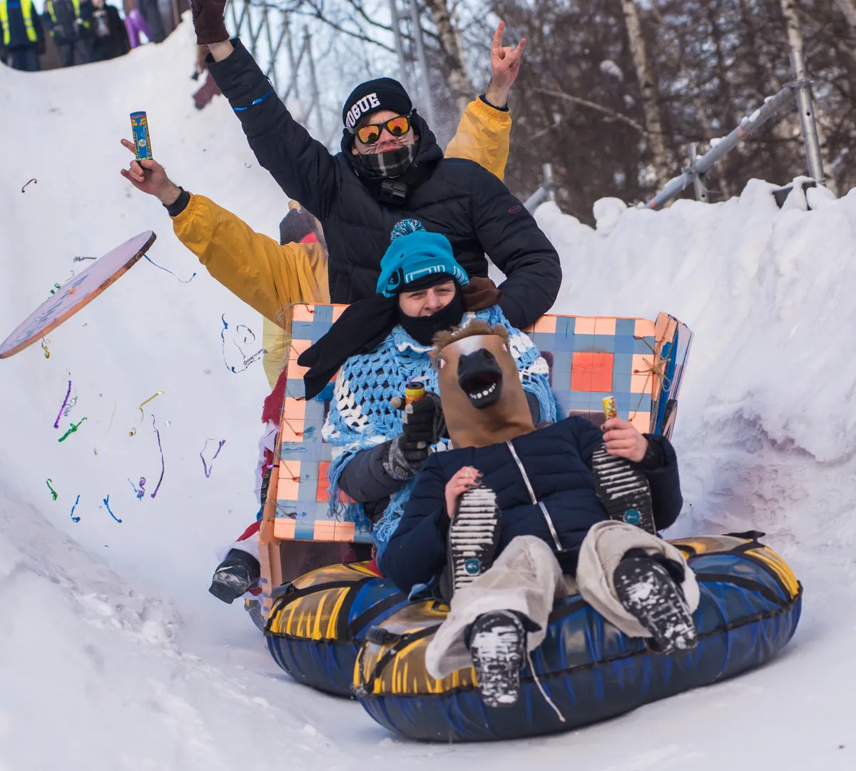 Афиша трансляции Чудеса инженерной мысли на фестивале "Battle сани VII"