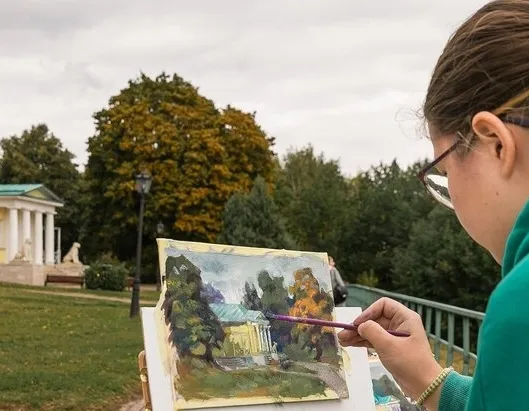 Афиша трансляции Cамый массовый пленэр Москвы