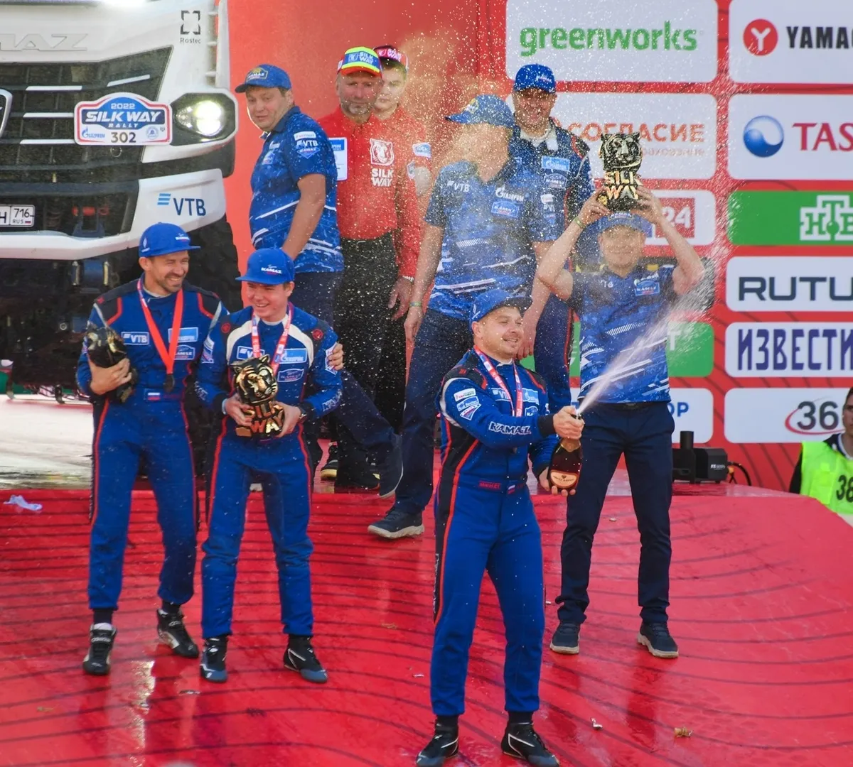 Афиша трансляции Торжественный финиш ралли "Шелковый путь"